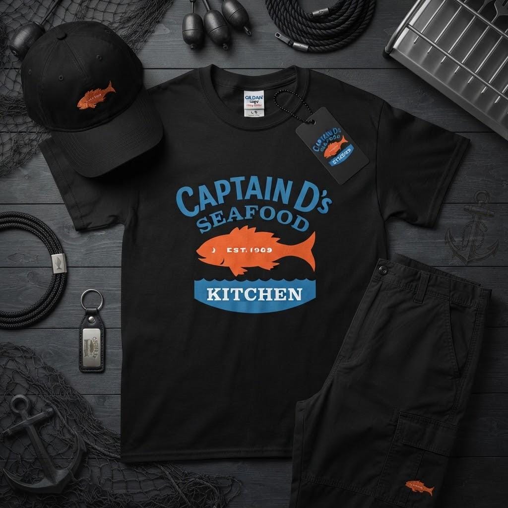 Captain D Restaurant - Etsy
