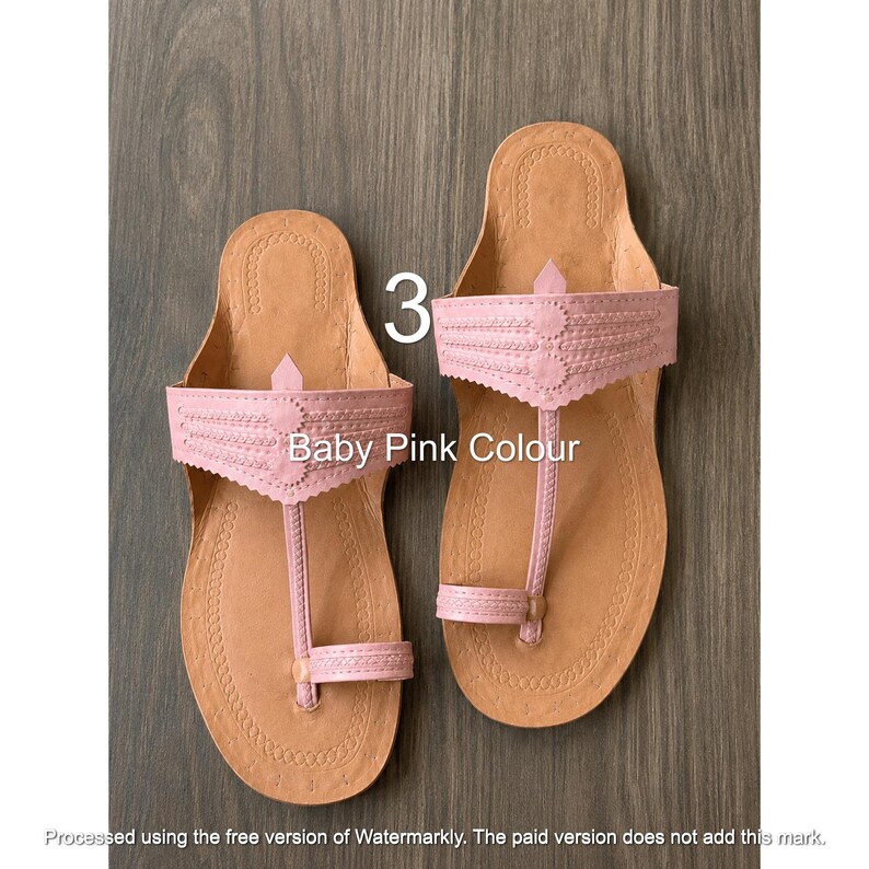Leren teenslippers voor dames, handgemaakte schoenen, boho zomerslippers, open teenschoenen voor in het resort, strandsandalen, minimalistische chic voor dames afbeelding 4