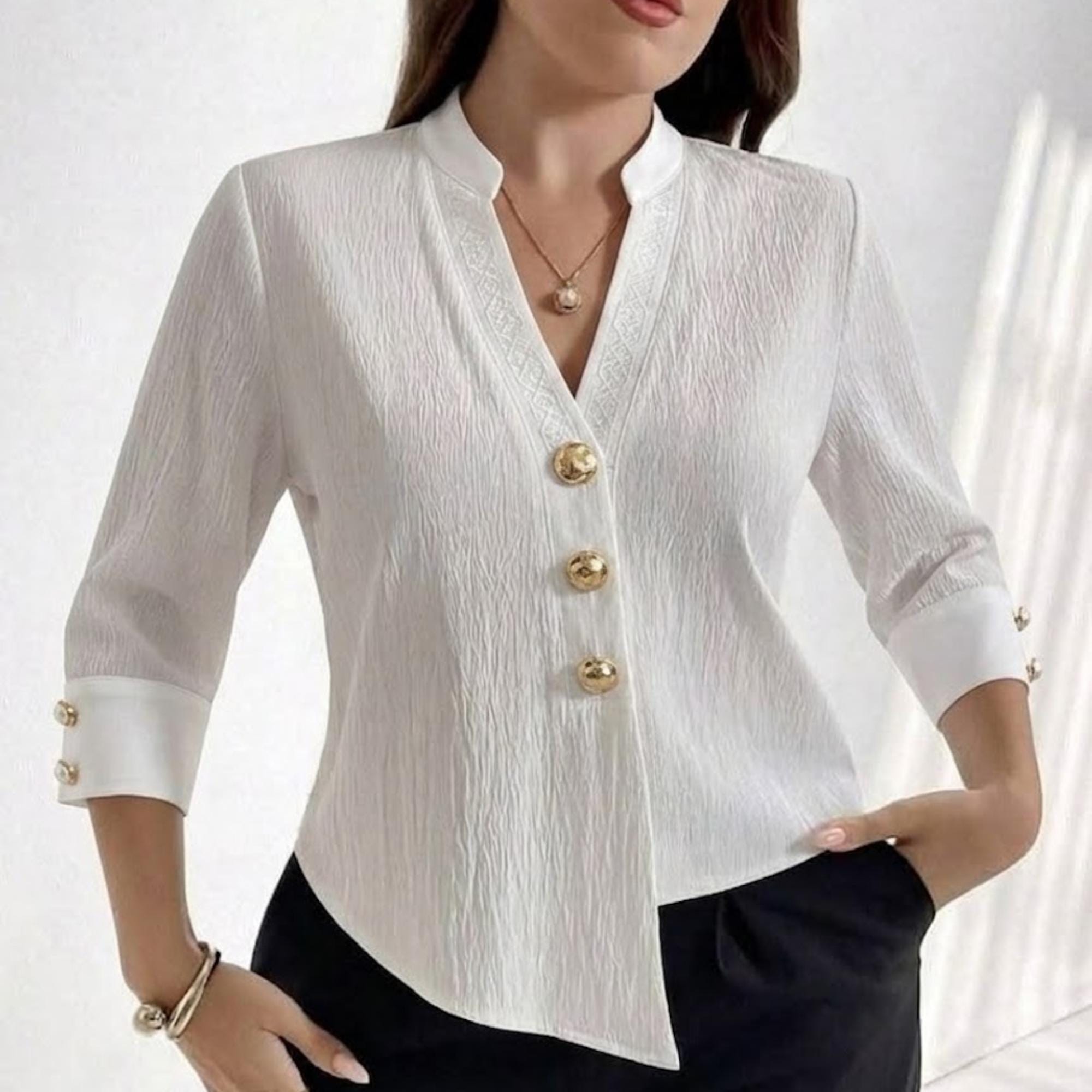 Asymmetric Button Up - Etsy