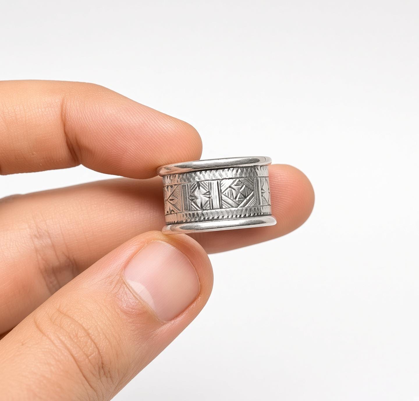Tuareg Ring Silver Jewelry - Etsy
