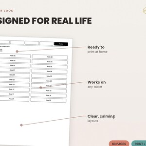 2026 Kindle Scribe Planner | Hyperlinked E-Ink Optimized Digital PDF image 3