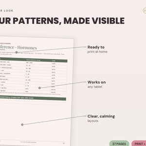 Lab Results Tracker Printable | Health Records Organizer (PDF, Excel) image 3
