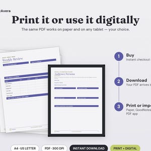 Content Calendar Template | Social Media Planner, Excel Spreadsheet (Digital Download) image 4