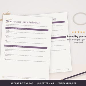 Tarotkaartendagboek | Dagelijkse lezingen, leggingen, gids voor de Grote Arcana (pdf-download) afbeelding 5