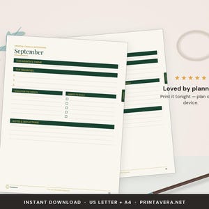 2026 Leather Executive Planner | Digital GoodNotes Template (PDF Download) image 5