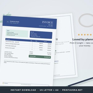 Invoice Tracker Template | Small Business Payment Manager (Excel PDF) image 5