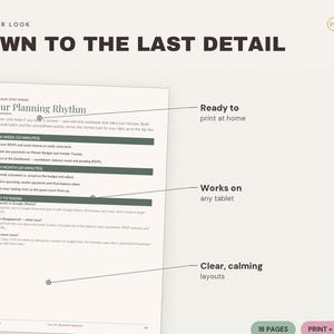 Wedding Planner Spreadsheet | Budget, Guest List, Vendors (Digital Download) image 3