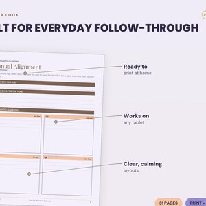15-Minute Weekly Planner | Habit Tracker Printable (PDF Download) image 3
