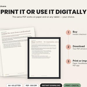 Retirement Planner Printable | Budget, Expense, Finance Tracker (PDF Download) image 4