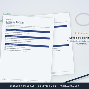 Small Business Client Tracker Spreadsheet | CRM, Task, Invoice, Project Planner (Digital Download) image 5