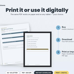 ADHD Cleaning Planner | Shame-Free Tasks, Daily Reset Routine (PDF Download) image 4