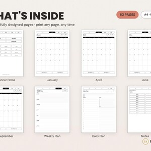 2026 Kindle Scribe Planner | Hyperlinked E-Ink Optimized Digital PDF image 2
