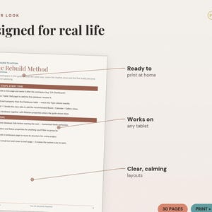 Notion Template Bundle | Digital Planner, Weekly, ADHD, Monthly, Daily (PDF) image 3