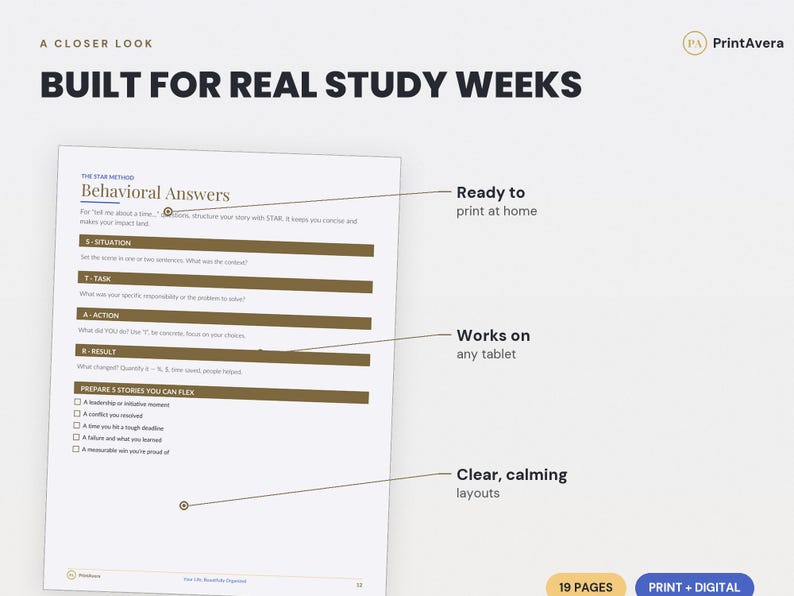 Job Application Tracker Spreadsheet | Interview, Career Planner (Digital Download) image 3