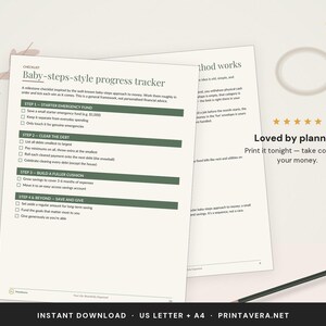 Dave Ramsey Budget Printables | Cash Envelope System, Zero-Based Planner (PDF Download) image 5