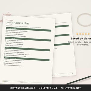 Subscription Tracker Template | Budget Planner, Expense Tracker (Excel PDF) image 5