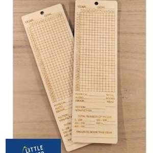 Tracking Bookmark Laser File