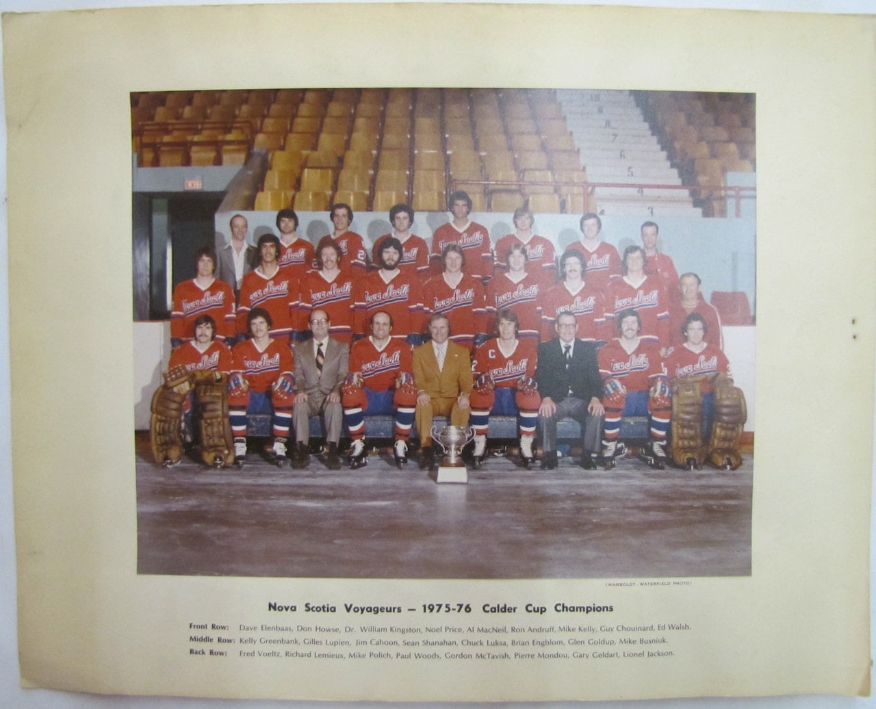 Nova Scotia Voyageurs Autographed Group of (52) – Includes Hall of Famers  and Deceased