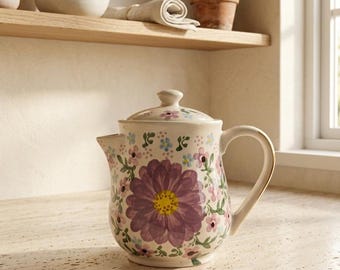 Ceramic Oil Cruet Kitchen Seasoning Bottle 380ml