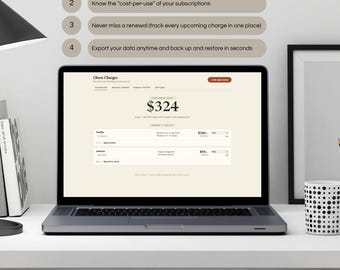 Ghost Charges - Subscription Tracker Tool: Find Forgotten Charges & See Your Real Annual Cost, No Bank Login Needed