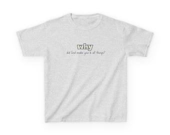 Kids catechism tshirt