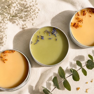 Botanische Reparatursalbe | Balsam für trockene Haut, rissige Fersen, Hände und Lippen (150 g)