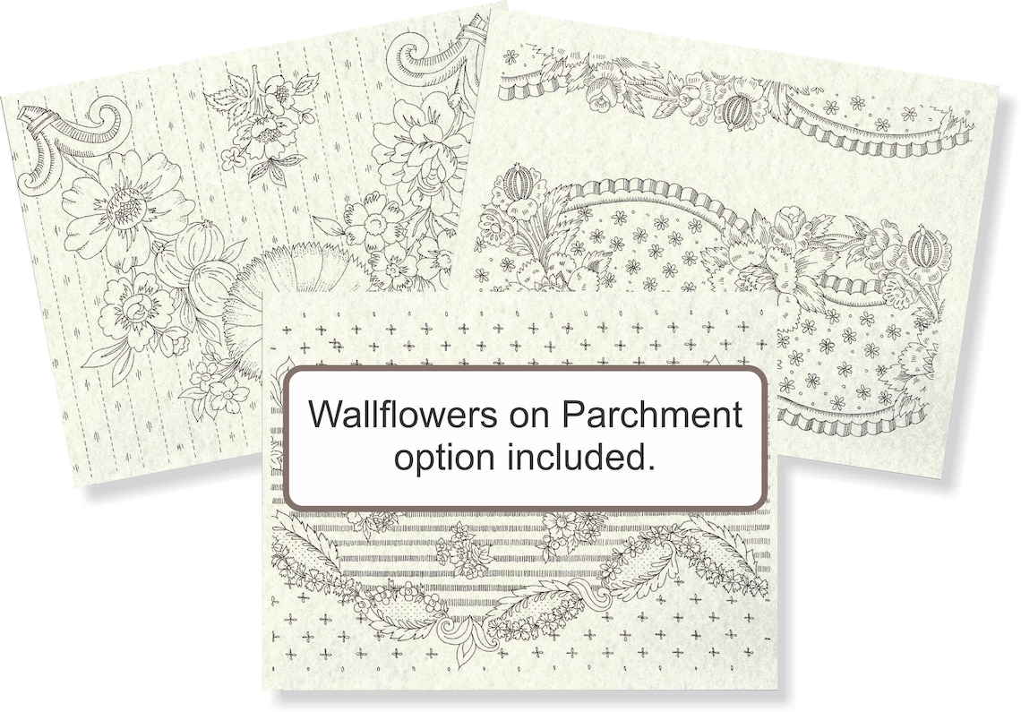 Beautiful Wallflowers Vol. 1 6 decorative junk journal Etsy