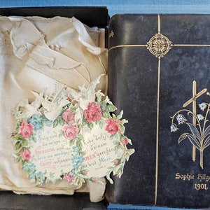 Antique German Lutheran Song Book - copyright 1892 & 1898- collectible - very rare