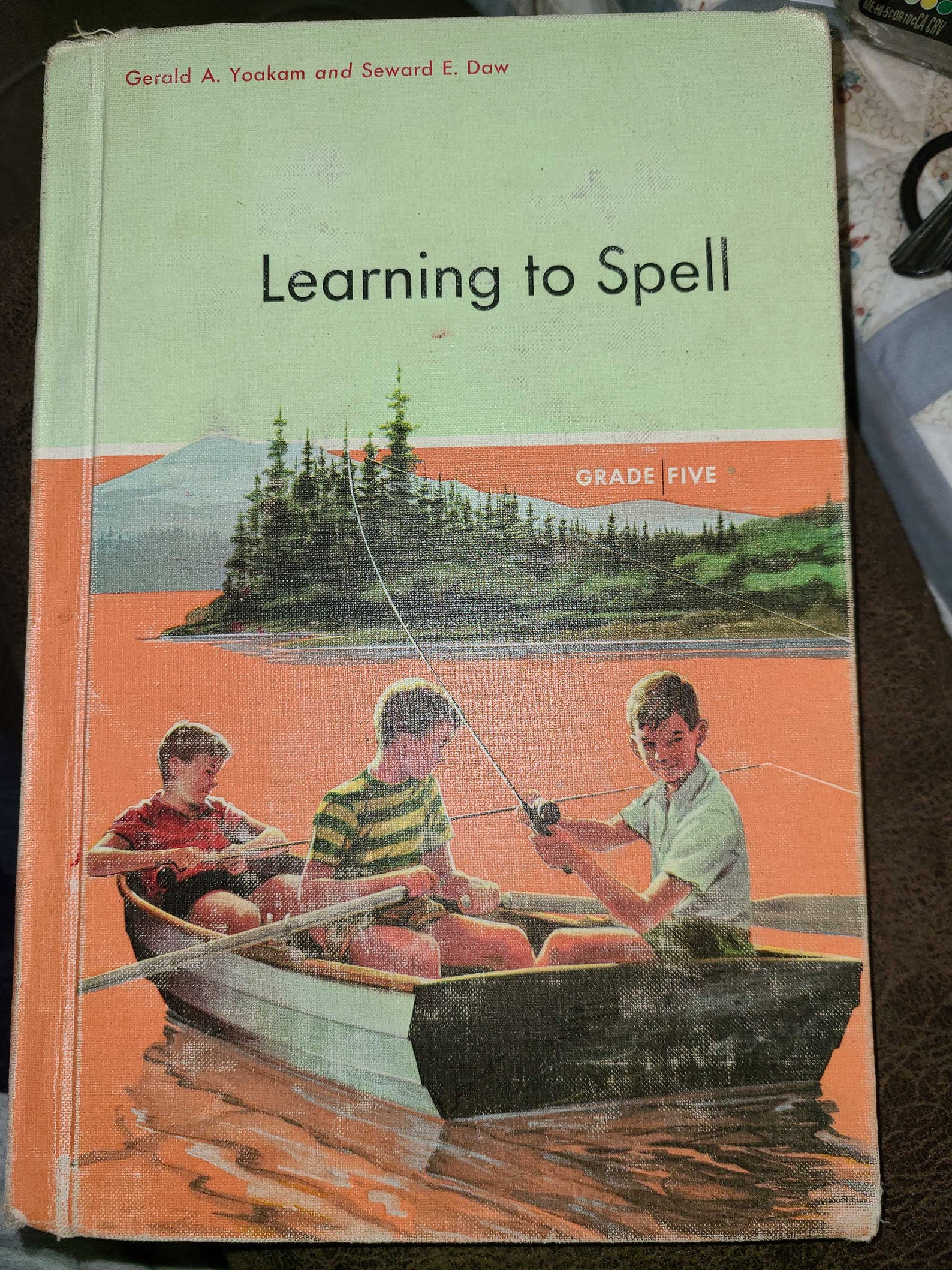 Vintage Grade School Text Book Learning to Spell Grade Etsy