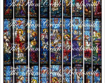 Stained Glass Never Ending Washi Tape for Your Junk Journals - instant digital download