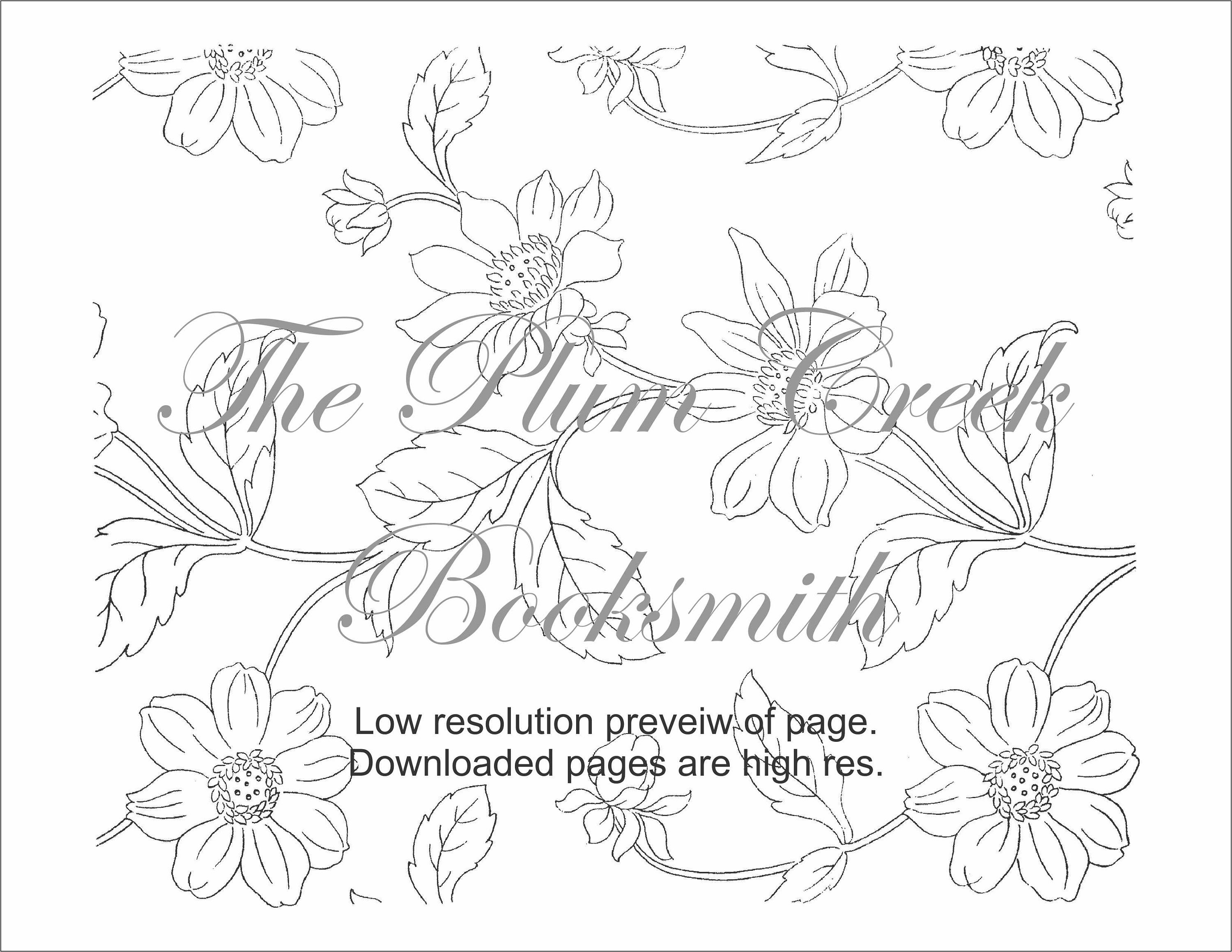 Beautiful Wallflowers Vol. 2 8 Decorative Junk Journal Etsy