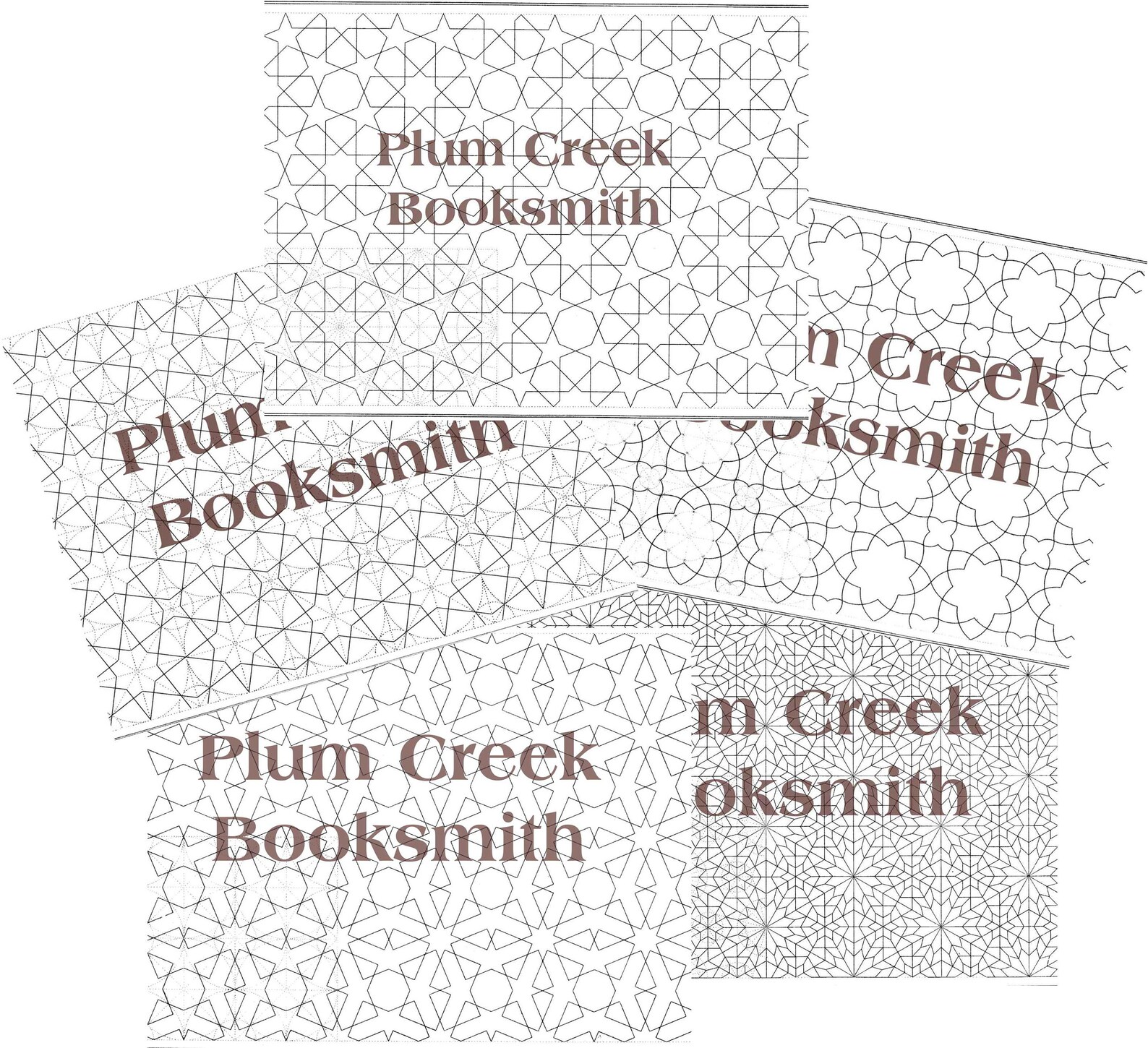 Plum Creek Quilt Shoppe 10 Pages of Quilting Pattern Etsy