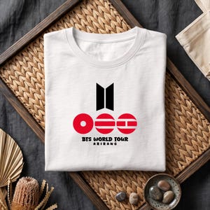 BTS Arirang World Tour 2026 SVG Bundle, 28 K-pop Concert Designs, BTS Tour Shirt Svg, Png, Pdf, Cricut Silhouette Cut Files image 2
