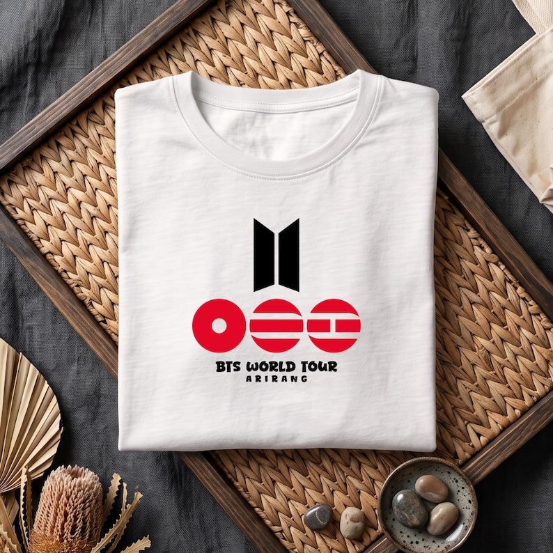 BTS Arirang World Tour 2026 SVG Bundle, 28 K-pop Concert Designs, BTS Tour Shirt Svg, Png, Pdf, Cricut Silhouette Cut Files image 2