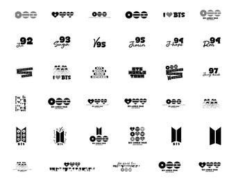 BTS Arirang World Tour 2026 SVG Bundle, 28 K-pop Concert Designs, BTS Tour Shirt Svg, Png, Pdf, Cricut Silhouette Cut Files