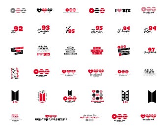 BTS Arirang World Tour 2026 SVG Bundle, 28 K-pop Concert Designs, BTS Tour Shirt Svg, Png, Pdf, Cricut Silhouette Cut Files