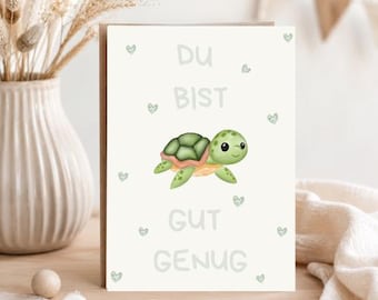 Sei abbastanza bravo/a - cartolina/poster