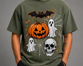 Koszulka Pumpkin Spice, jesienna koszulka z grafiką, wygodna jesienna koszulka, koszulka Pumpkin Coffee, urocza jesienna koszulka, koszulka na Święto Dziękczynienia, prezent dla niej
