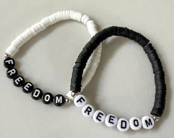 Freedom Braclets, Charlie Kirk Jewelry, Republican gift