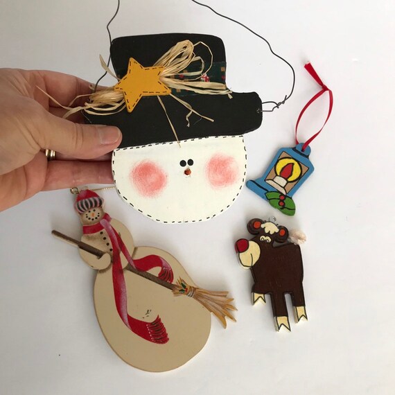 Snowman on rudolph