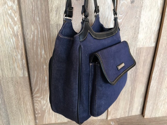 shoulder bag with built in wallet