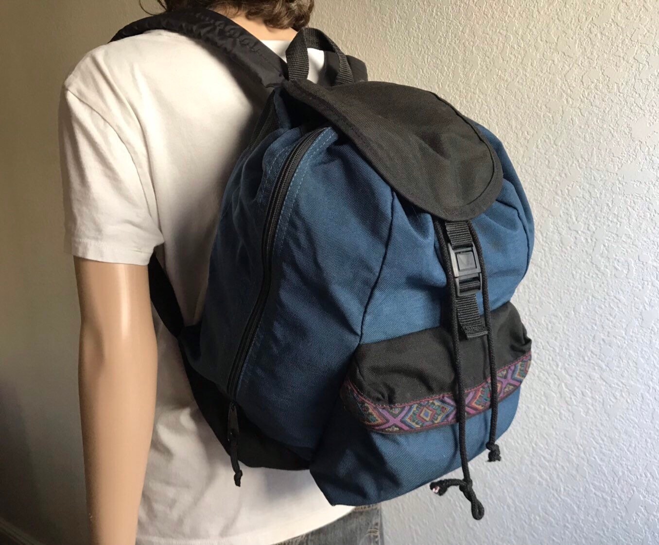 90s canvas backpack