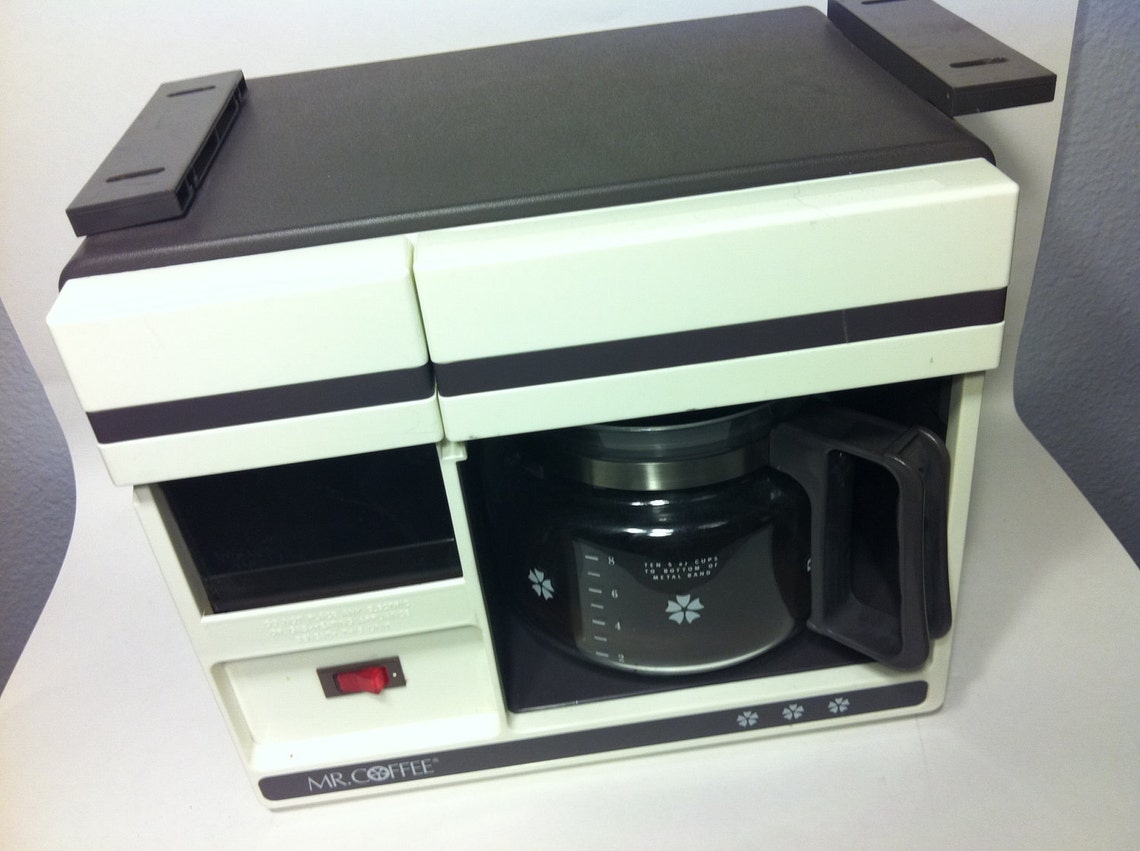 Vintage Coffee Maker Mr. Coffee Under The or Etsy