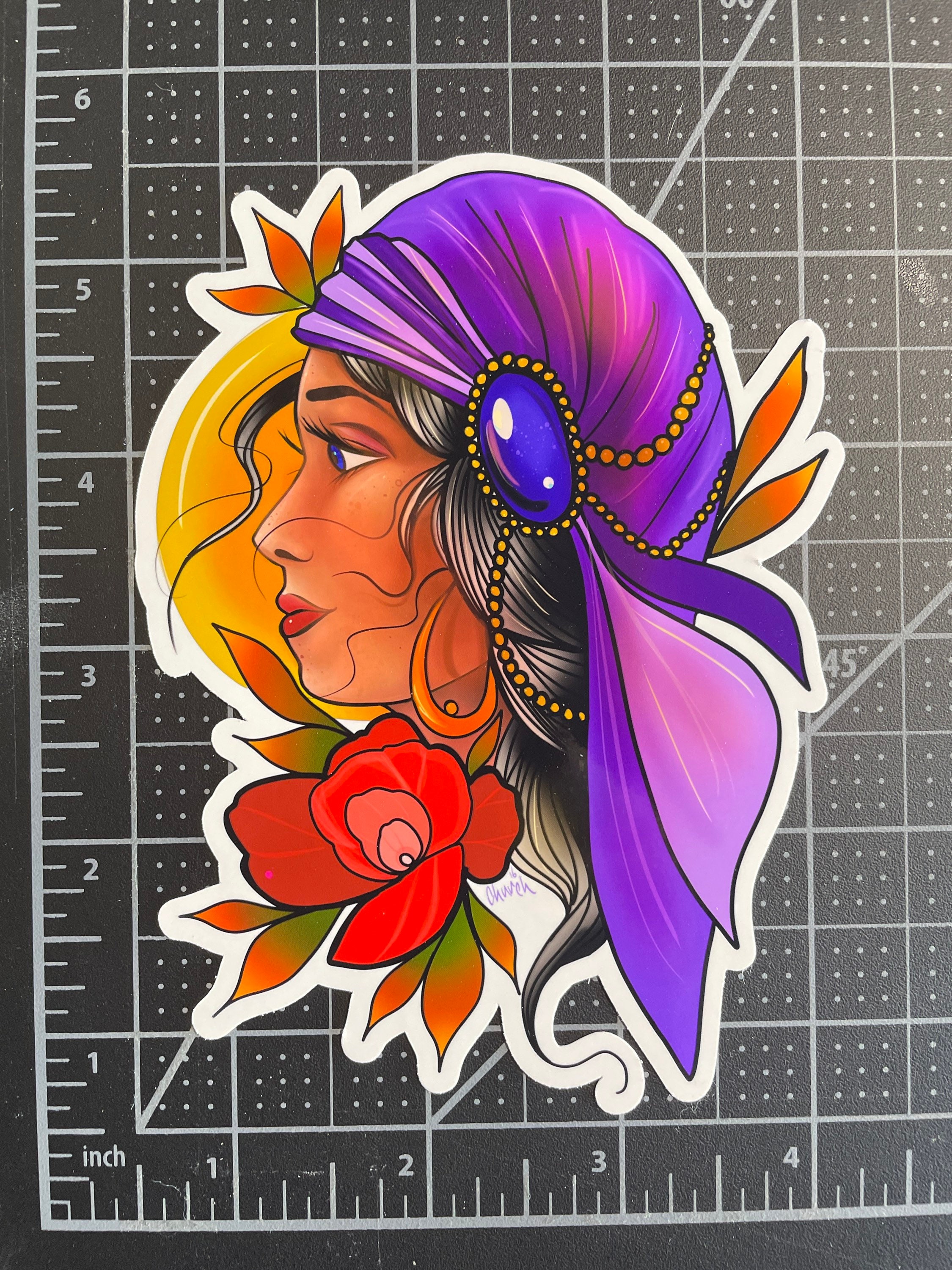 Gypsy Rose 2 Sticker - Etsy