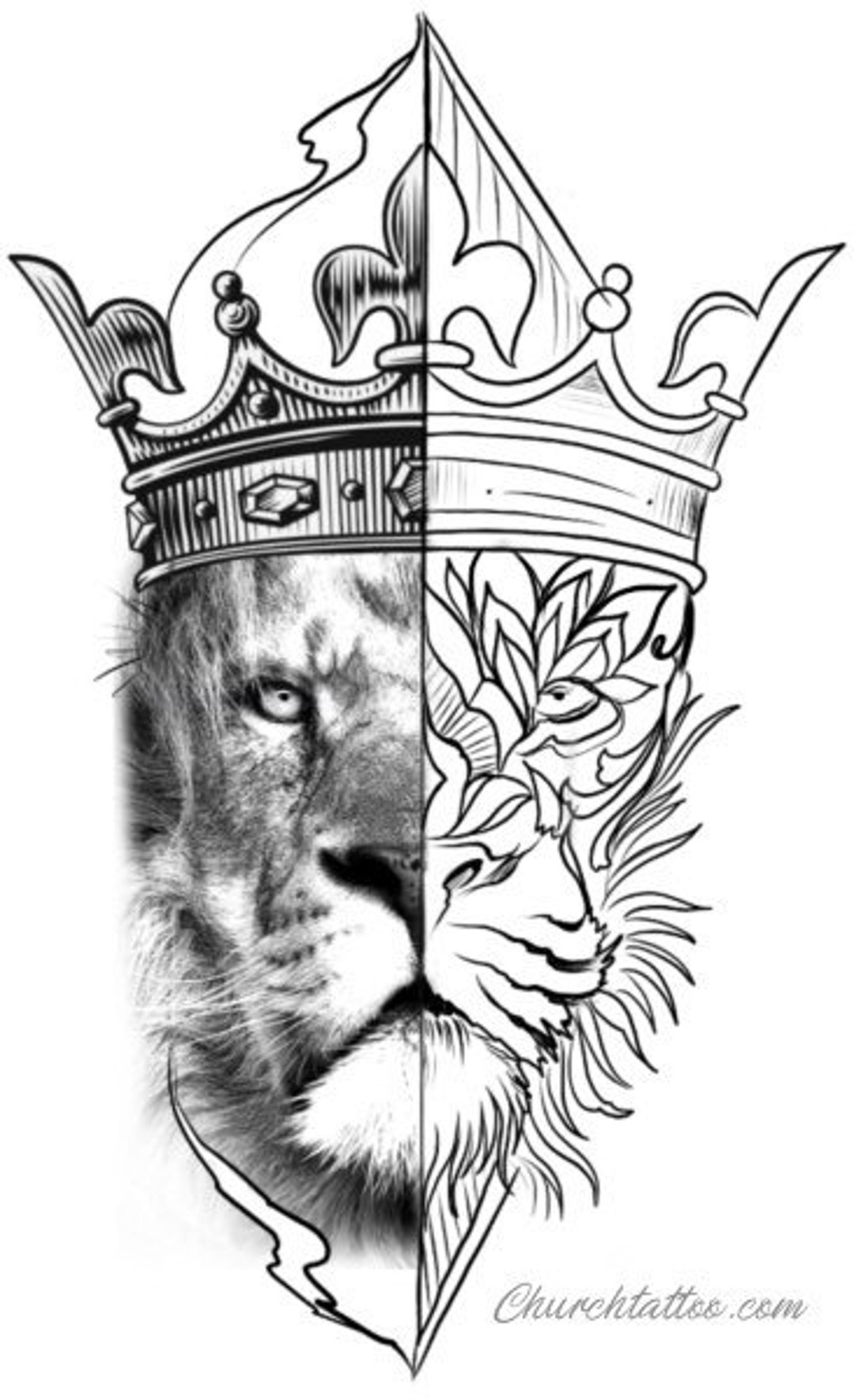 51 Best Lion Tattoos For Men Cool Designs  Ideas 2019 Guide  King  tattoos Mens lion tattoo Crown tattoo design