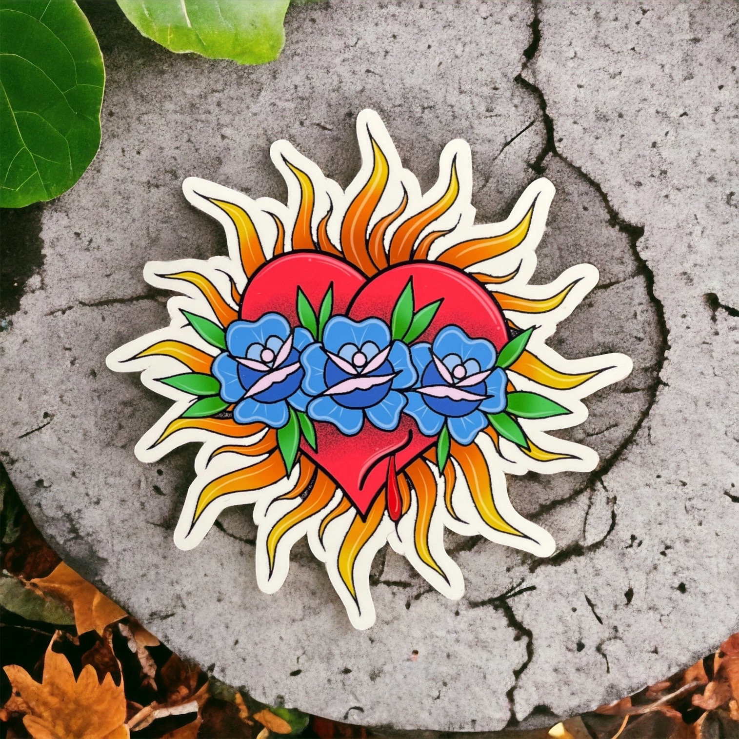 Two Roses Making A Heart Heart With Roses Tattoo