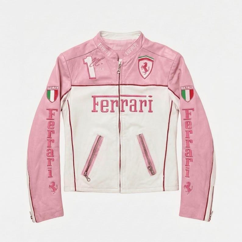 Ferrari jacket pink - Etsy 日本