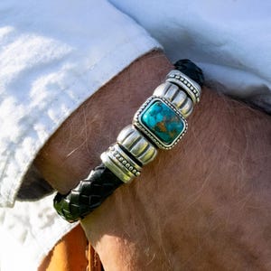 Vintage Turquoise Bracelet - Etsy