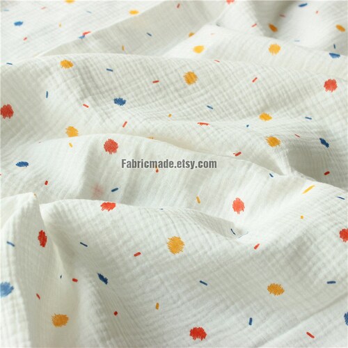 Cotton Double Gauze Fabric by the Yard Korean Gauze Sewing Etsy