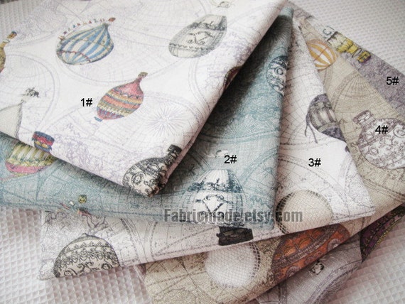 Japanese Kokka Patchwork Quilting Fabric Cotton Linen Fabric Forest 1//2yard